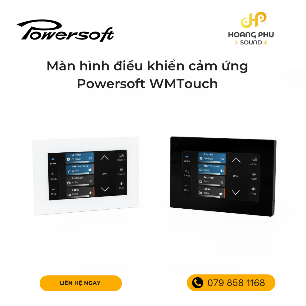 Powersoft WMTouch - Bảng Điều Khiển Cảm Ứng Đa Năng