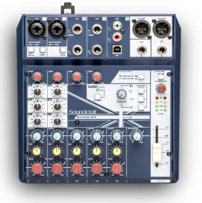 Mixer Soundcraft Notepad-8FX 20 Soundcraft NP 8FX 01 x large