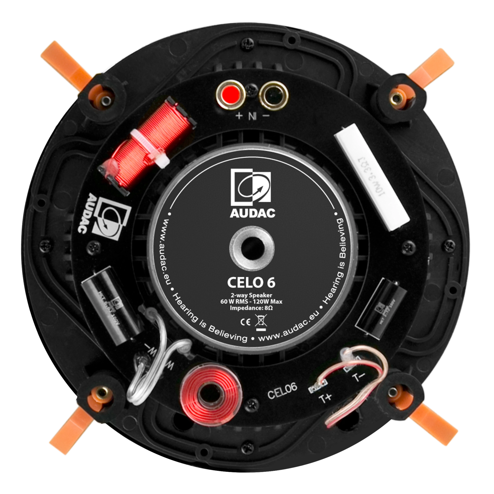 Loa âm trần cao cấp AUDAC CELO6 4 CELO6 back