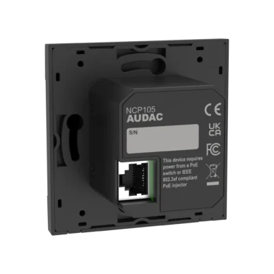 Bảng điều khiển AUDAC NCP105 17 NCP105 back