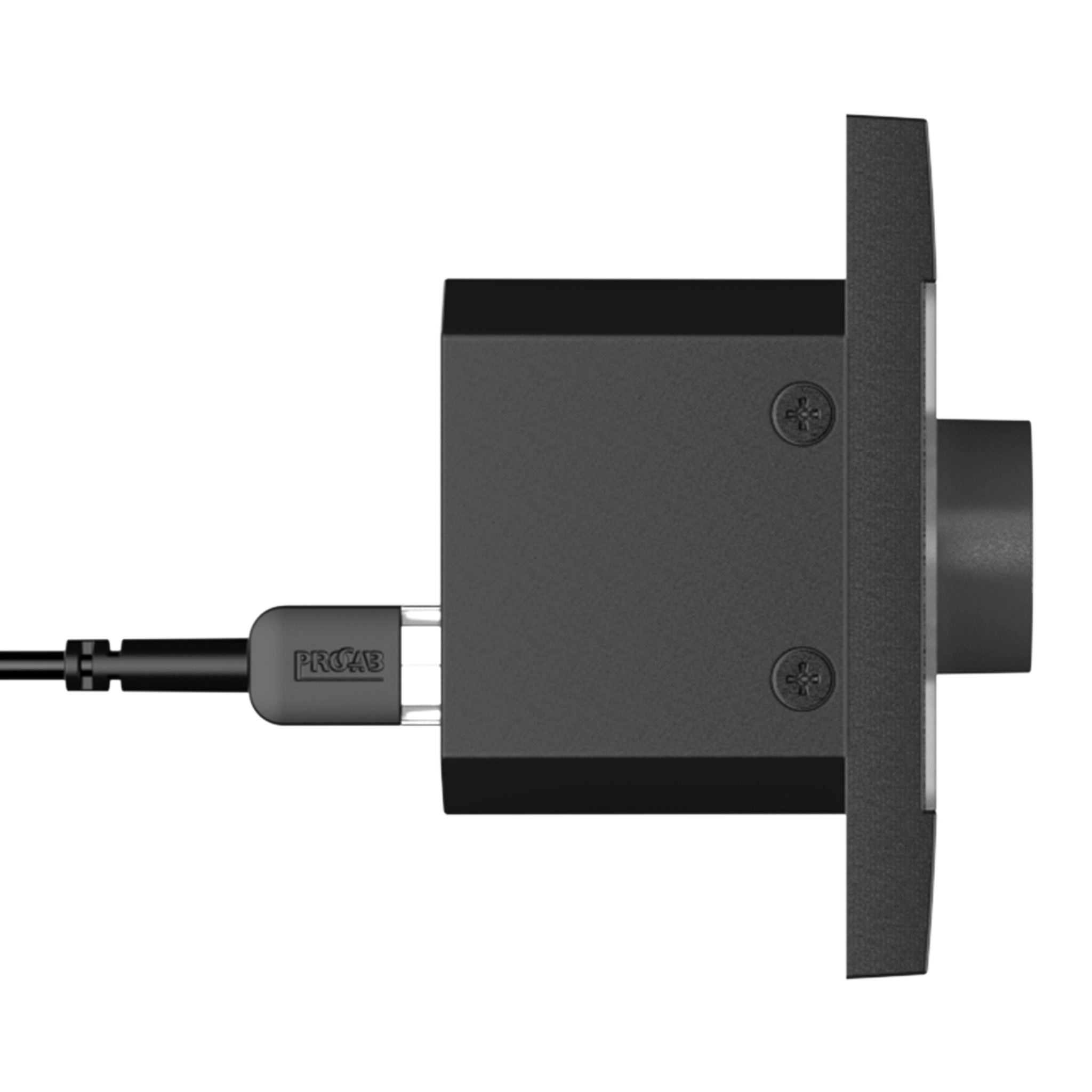 Bảng điều khiển AUDAC NCP105 5 NCP105 side view