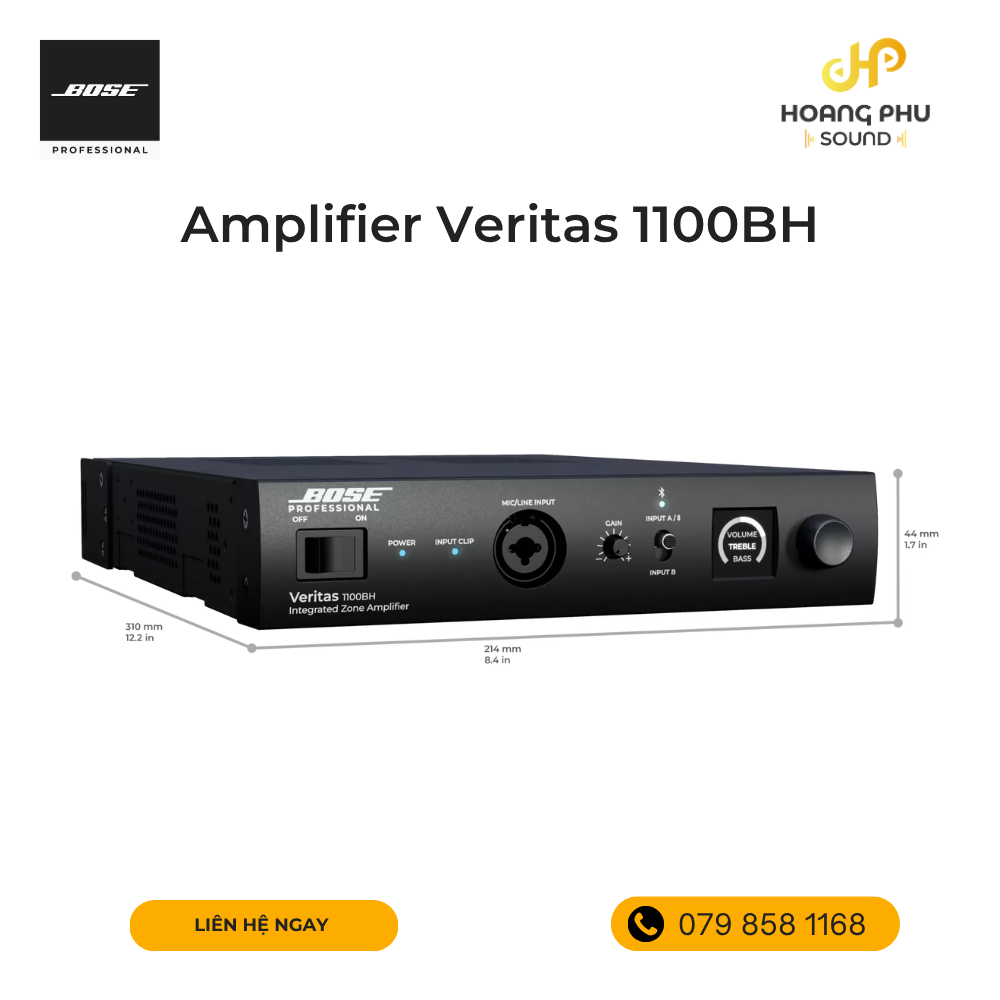 Amply Bose Veritas 1100BH