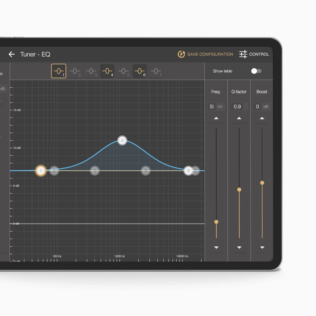 AUDAC SMA750 6 SMA SMQ PMQ audac touch compatible