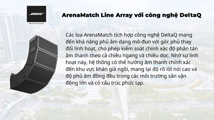 Bose Professional tại Shenzhen Bay Sports Center – Giải pháp âm thanh cho sân vận động quy mô lớn 30 He thong am thanh san van dong boseprofessional 10