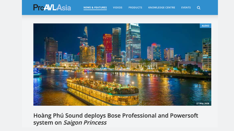 hoang phu sound pro avl asia saigon princess 1